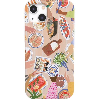 Picnic Party | Painted Collage Case iPhone Case get.casely Classic + MagSafe® iPhone 13