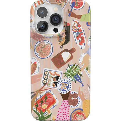 Picnic Party | Painted Collage Case iPhone Case get.casely Classic + MagSafe® iPhone 14 Pro Max