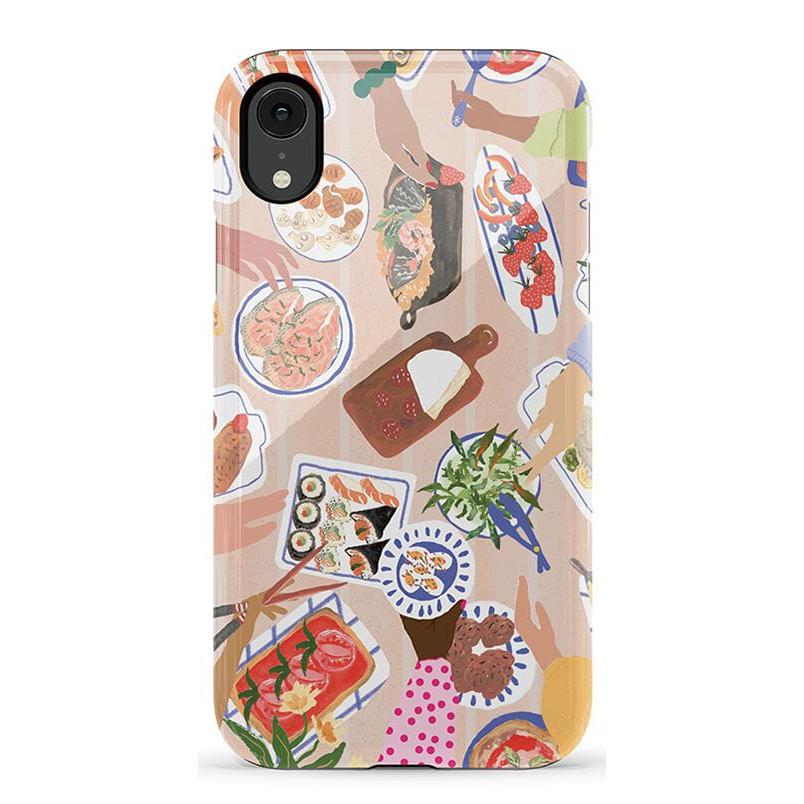 Picnic Party | Painted Collage Case iPhone Case get.casely Essential iPhone XR