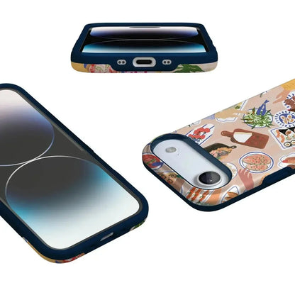 Picnic Party | Painted Collage Case iPhone Case get.casely