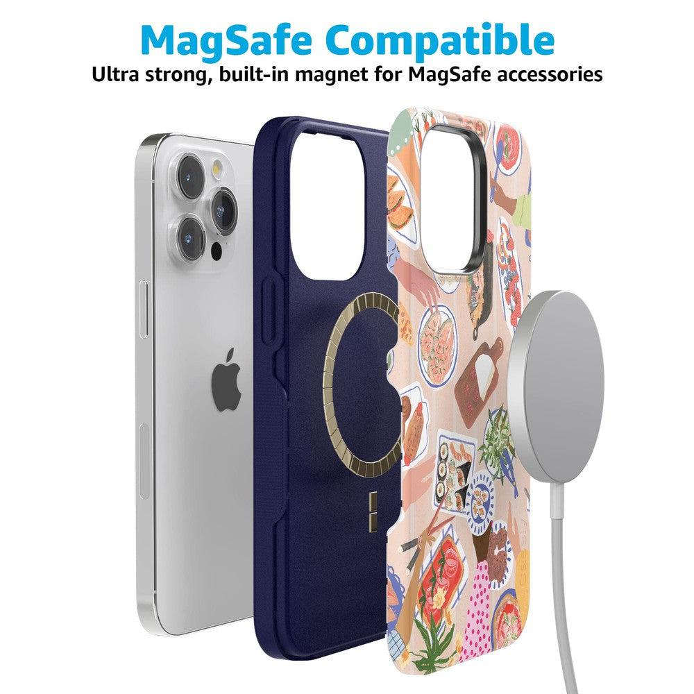 Picnic Party | Painted Collage Case iPhone Case get.casely