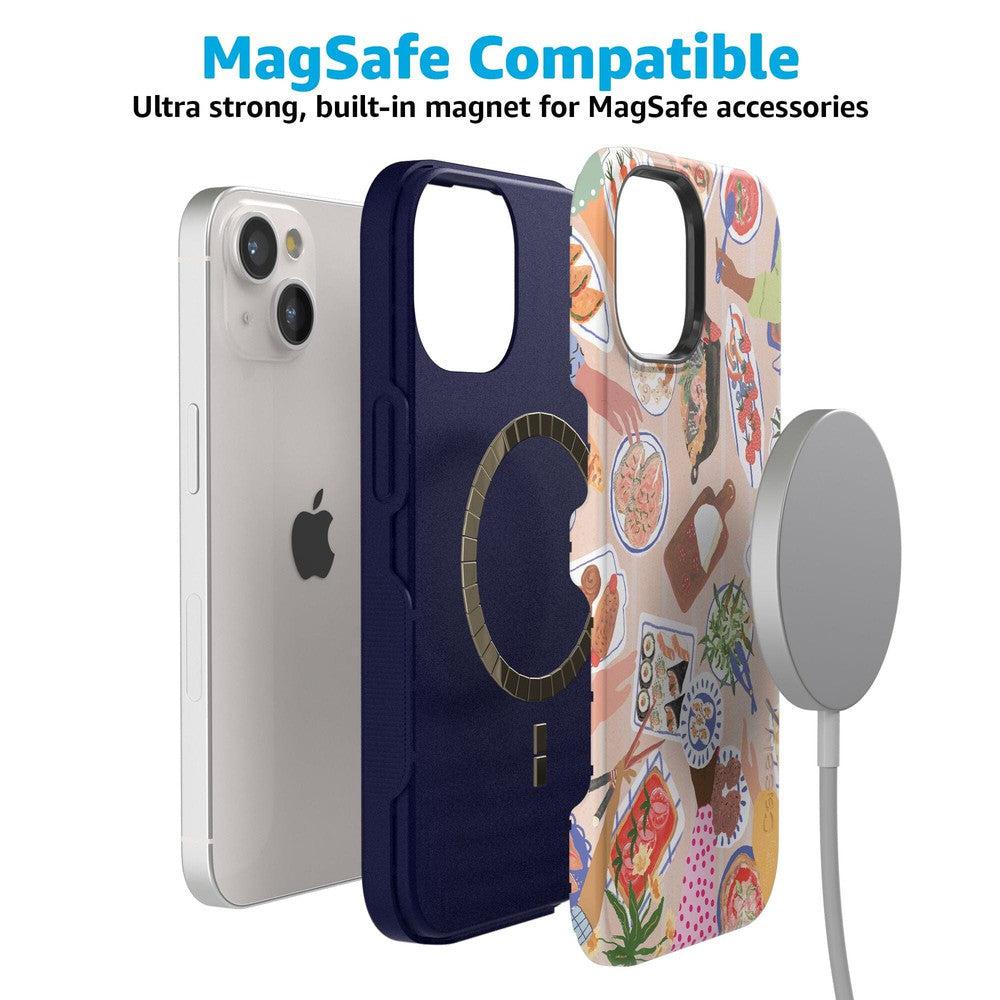 Picnic Party | Painted Collage Case iPhone Case get.casely