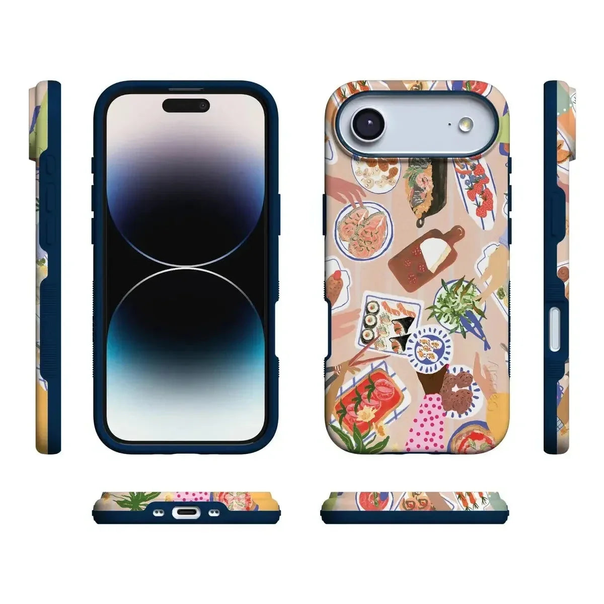 Picnic Party | Painted Collage Case iPhone Case get.casely