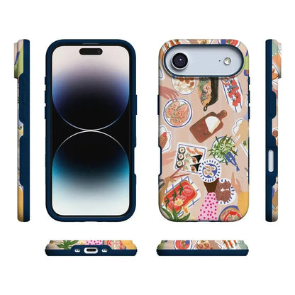 Picnic Party | Painted Collage Case iPhone Case get.casely