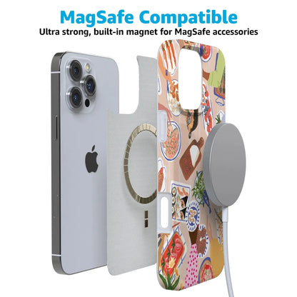Picnic Party | Painted Collage Case iPhone Case get.casely