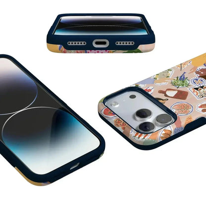 Picnic Party | Painted Collage Case iPhone Case get.casely
