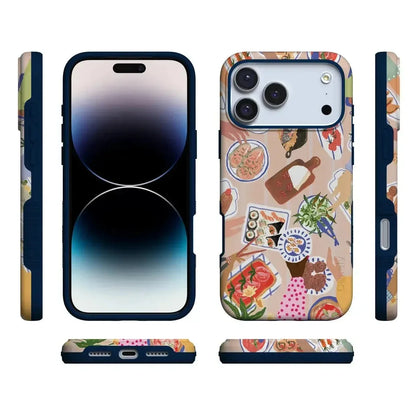 Picnic Party | Painted Collage Case iPhone Case get.casely