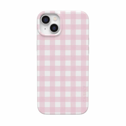 Pink Plaid | Sunday Best Case Phone Case get.casely Classic + MagSafe® iPhone 14 Plus