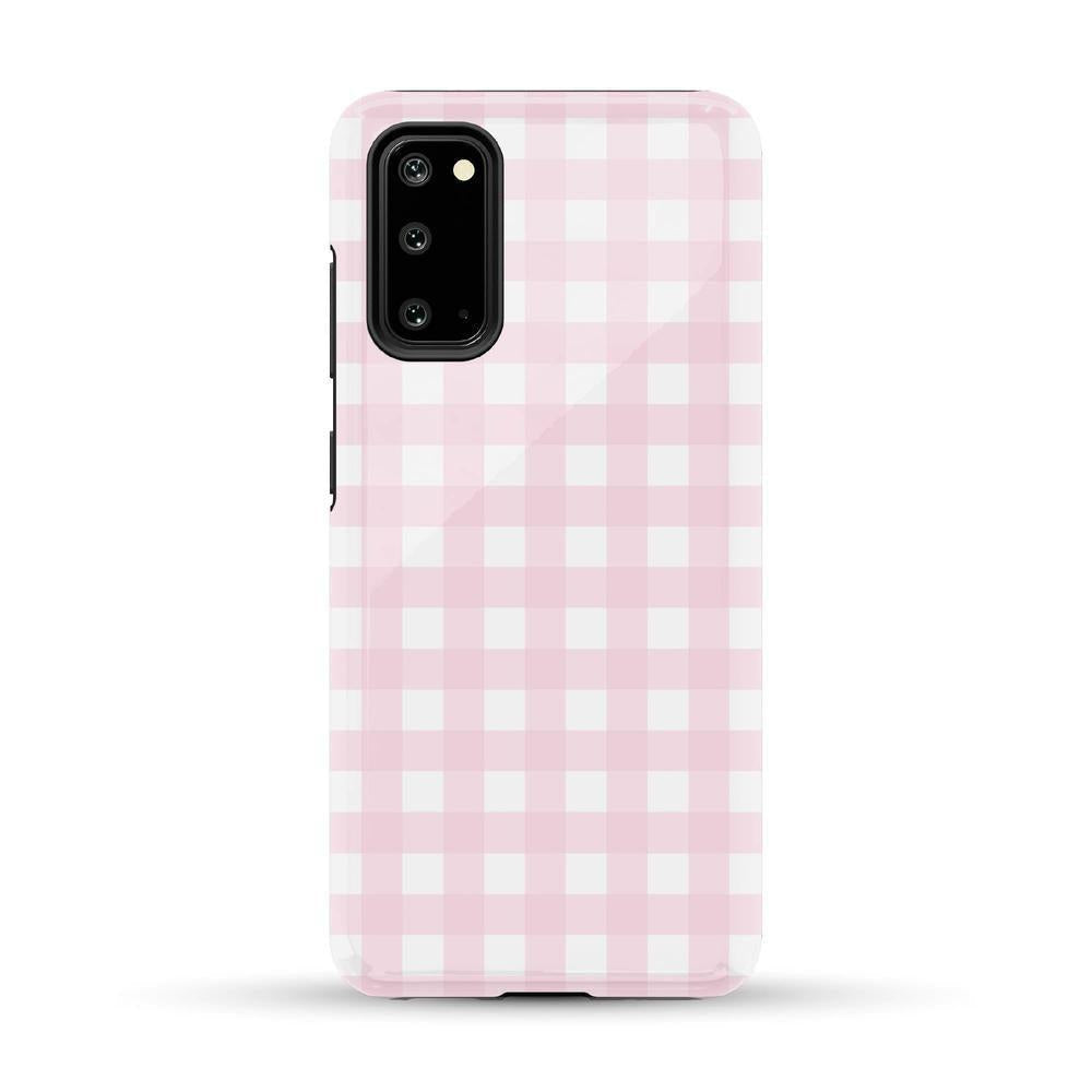 Pink Plaid | Sunday Best Case Phone Case get.casely Essential Galaxy S20