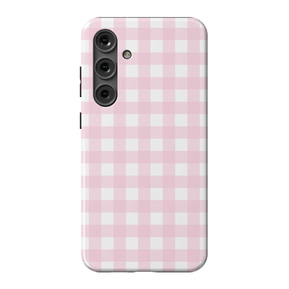 Pink Plaid | Sunday Best Case Phone Case get.casely Essential Galaxy S24 Plus
