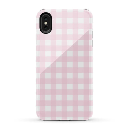 Pink Plaid | Sunday Best Case Phone Case get.casely Essential iPhone XS Max