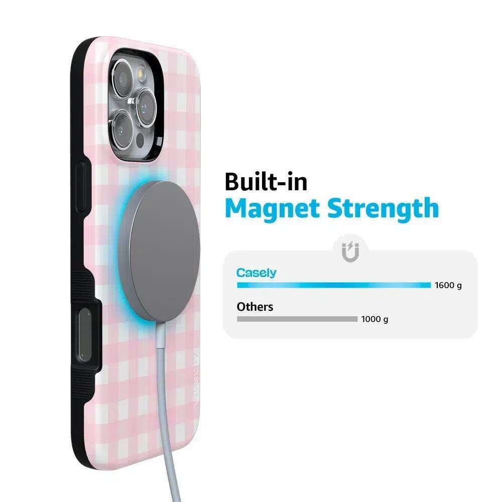 Pink Plaid | Sunday Best Case Phone Case get.casely