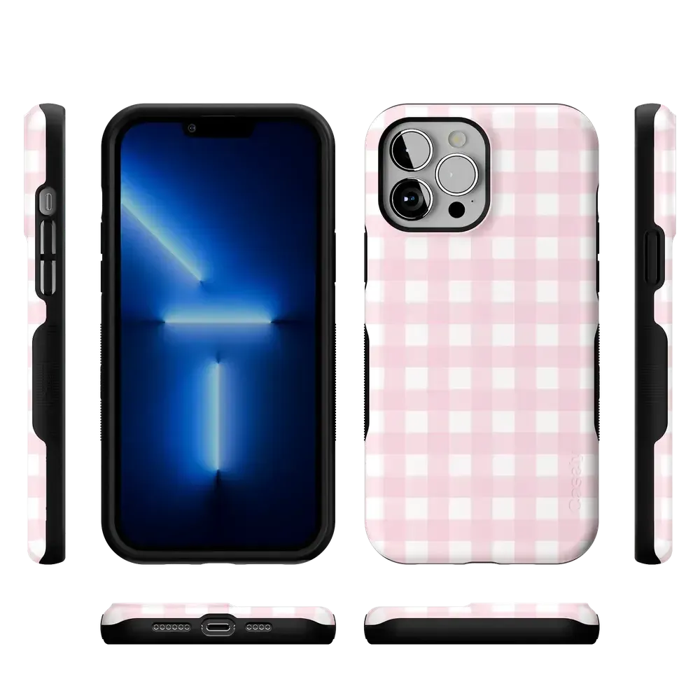 Pink Plaid | Sunday Best Case Phone Case get.casely
