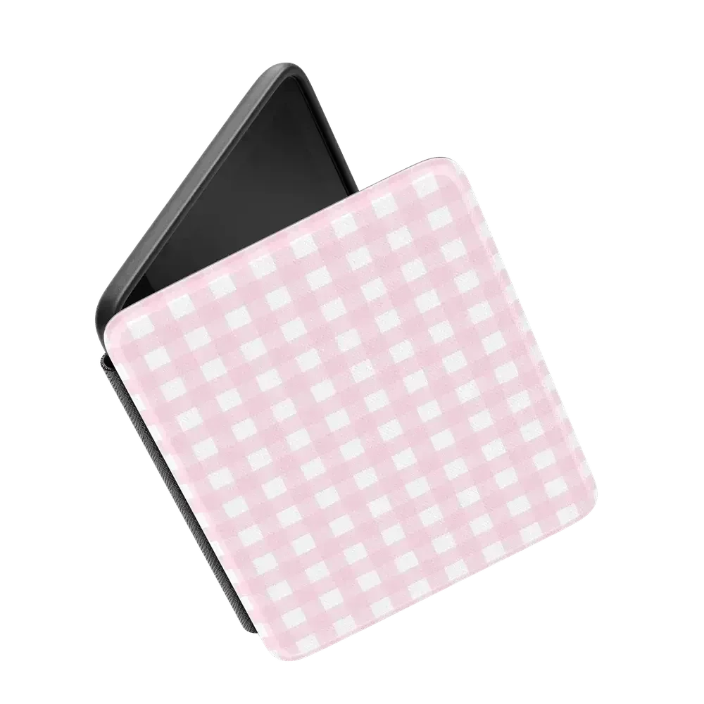 Pink Plaid | Sunday Best Kindle Case Kindle Case get.casely