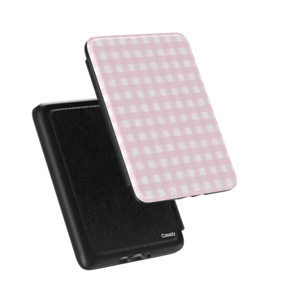 Pink Plaid | Sunday Best Kindle Case Kindle Case get.casely