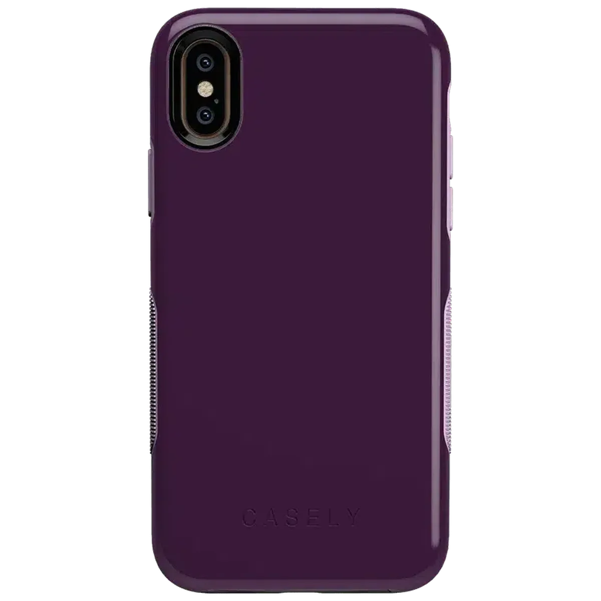 Plum Purple on Light Purple | Ultra-Protective Bold Case iPhone Case get.casely Bold iPhone XS Max
