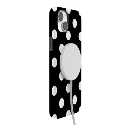 Polka Dots | High Contrast Design Case Phone Case Casetry