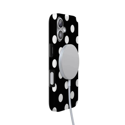 Polka Dots | High Contrast Design Case Phone Case Casetry