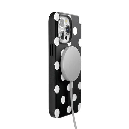 Polka Dots | High Contrast Design Case Phone Case Casetry