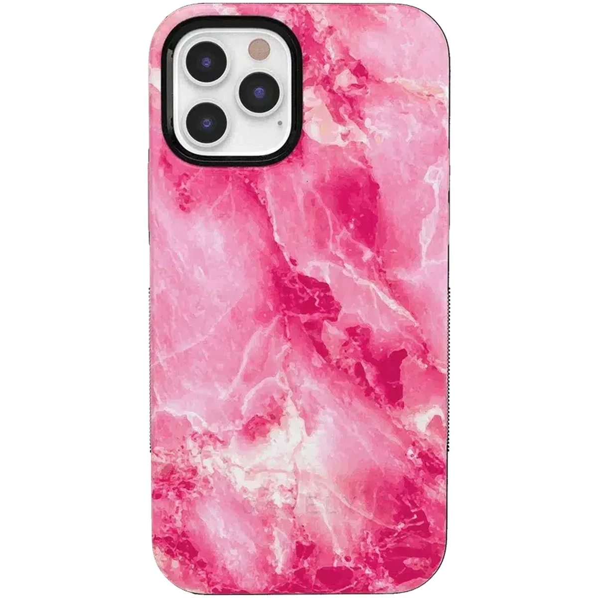 Pretty in Pink | Hot Pink Marble Case iPhone Case get.casely Bold iPhone 12 Pro