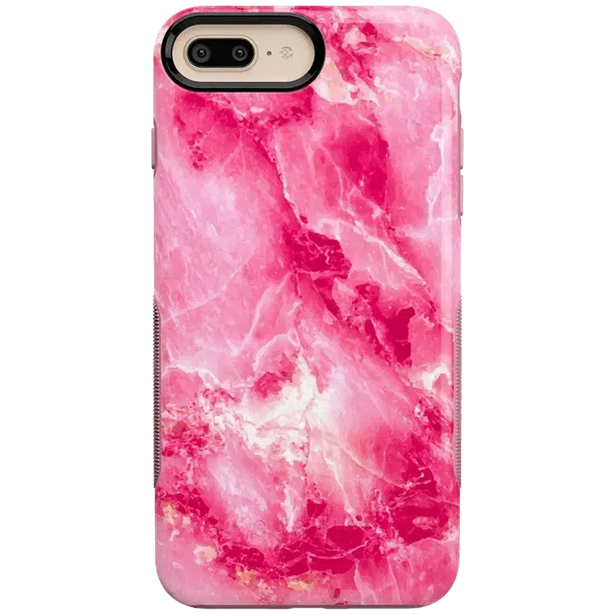 Pretty in Pink | Hot Pink Marble Case iPhone Case get.casely Bold iPhone 6/7/8 Plus