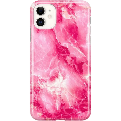 Pretty in Pink | Hot Pink Marble Case iPhone Case get.casely Classic iPhone 11