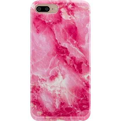 Pretty in Pink | Hot Pink Marble Case iPhone Case get.casely Classic iPhone 6/7/8 Plus
