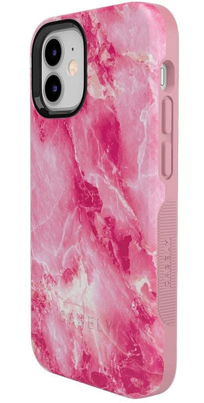 Pretty in Pink | Hot Pink Marble Case iPhone Case get.casely