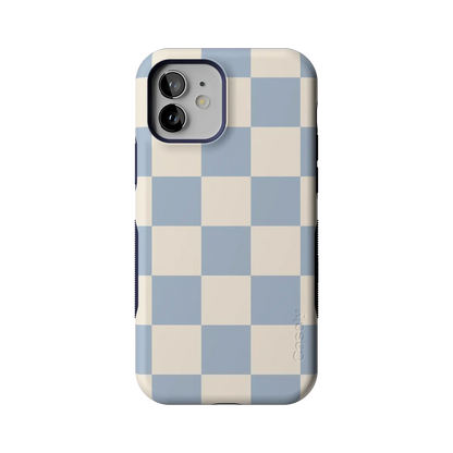 Fit Check | Light Blue Checkerboard Case - iPhone 12