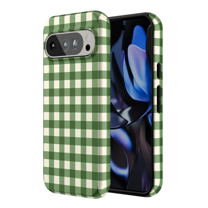Checked Twice | Green Plaid Case