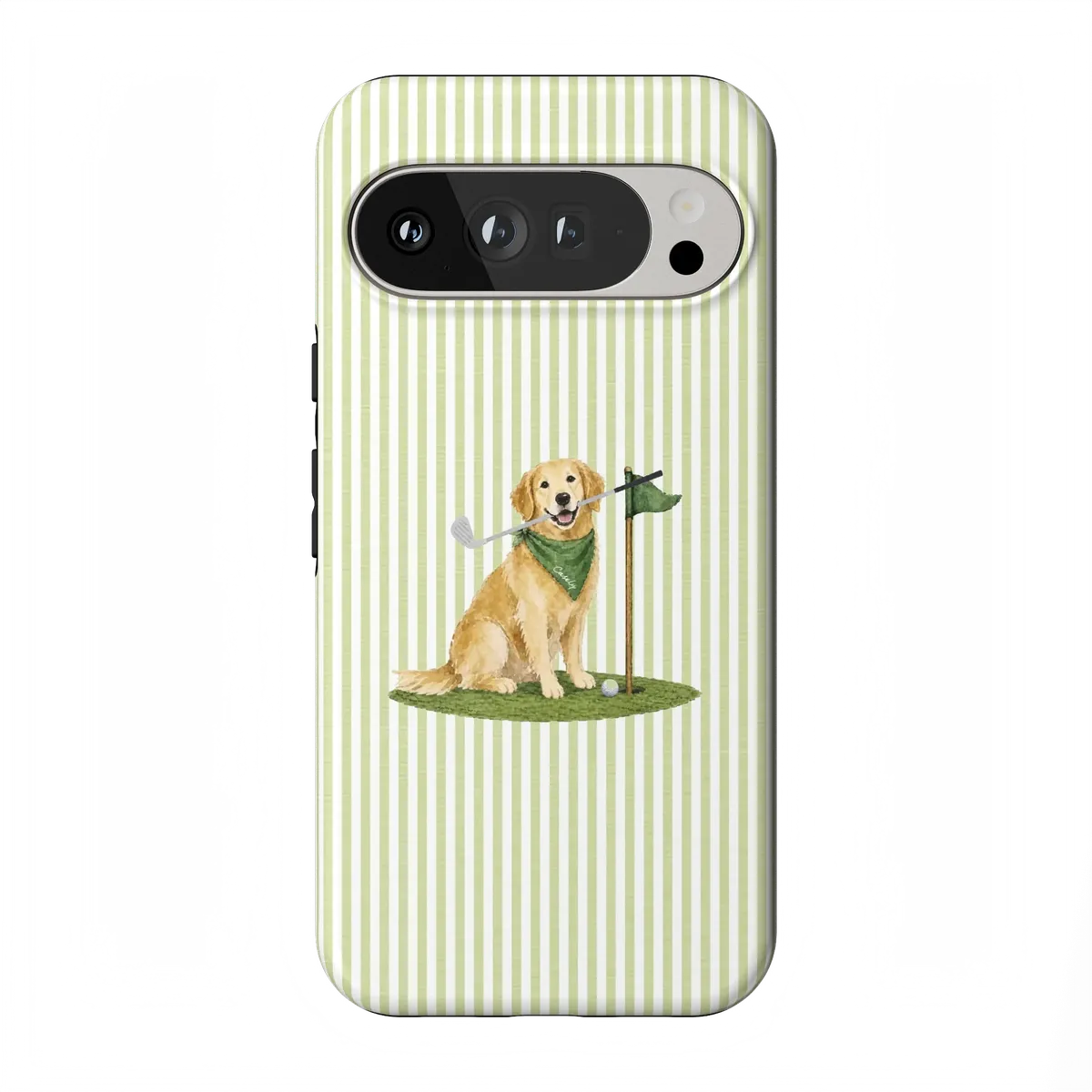 Golden on the Green | Clubhouse Case - Google Pixel 9 Pro XL