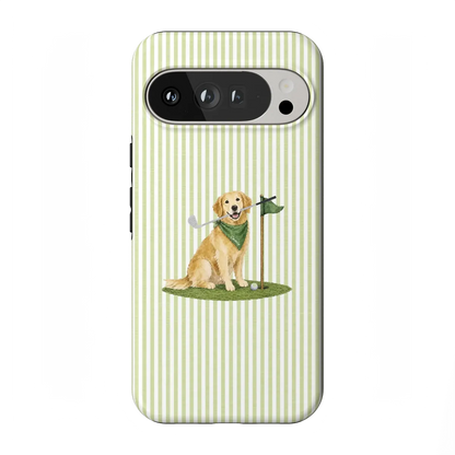 Golden on the Green | Clubhouse Case - Google Pixel 9 Pro XL