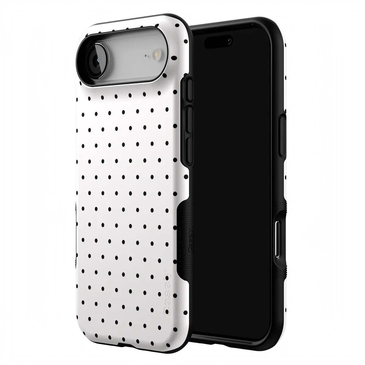 On the Dot | Black Polka Dot Case