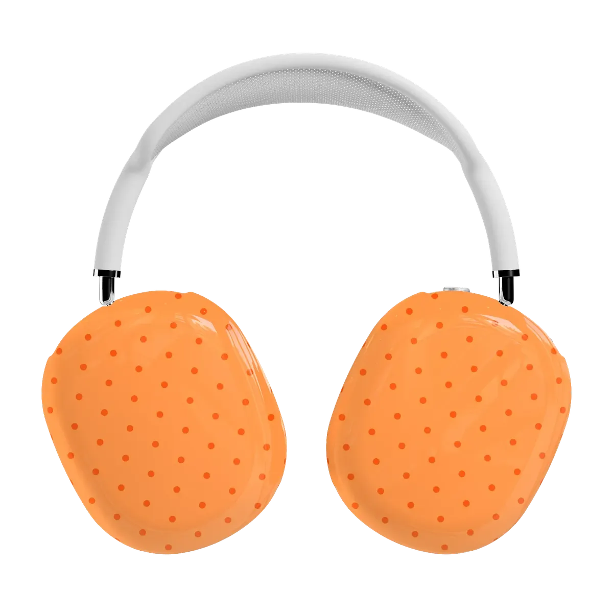 On the Dot | Orange Polka Dot AirPods Max Case