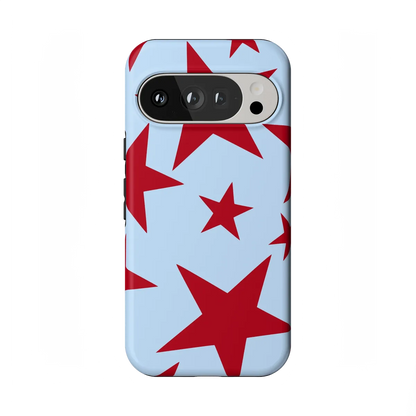 Stars Align | Blue & Red Stars Case - Google Pixel 10 Pro