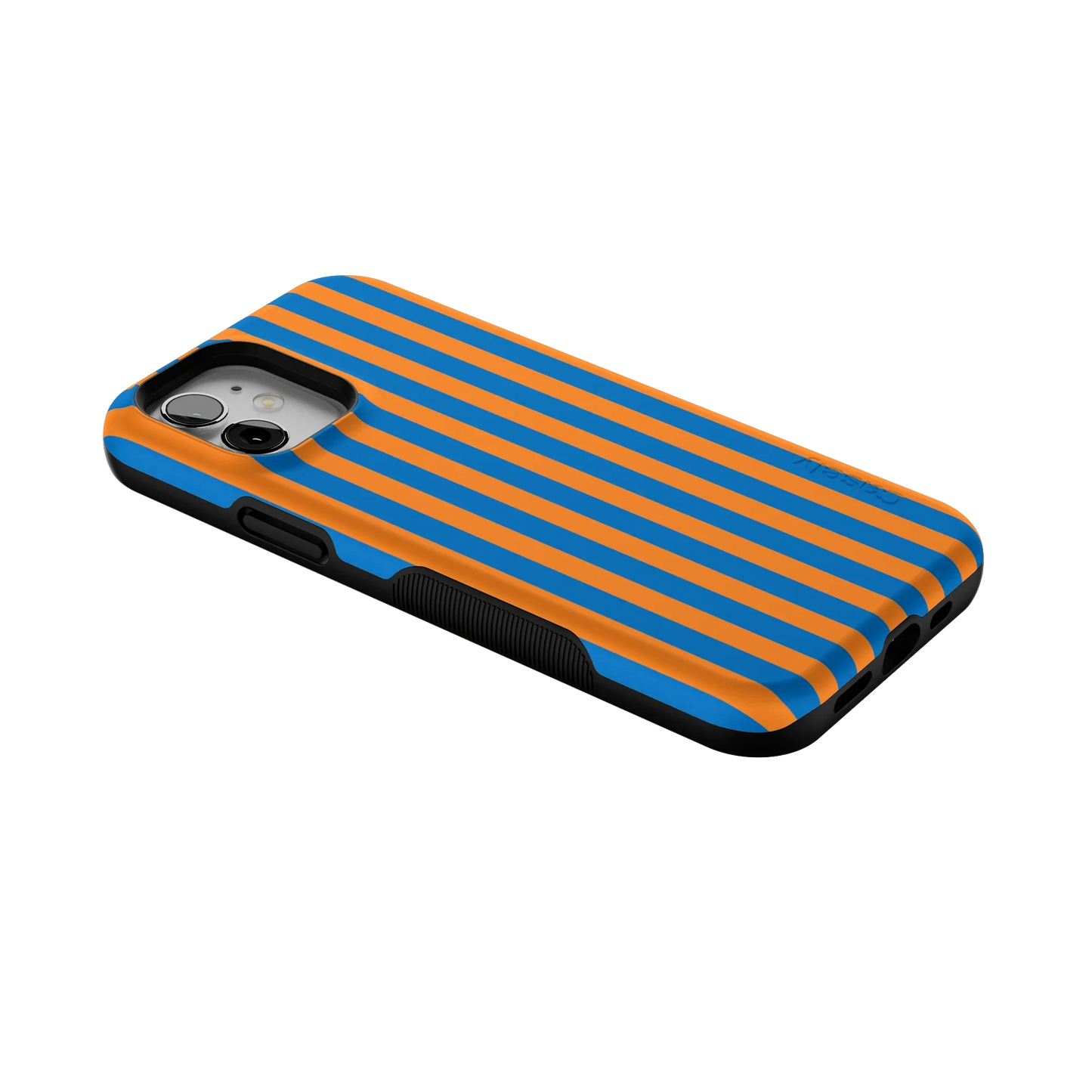 Go New York | Blue & Orange Stripes Case