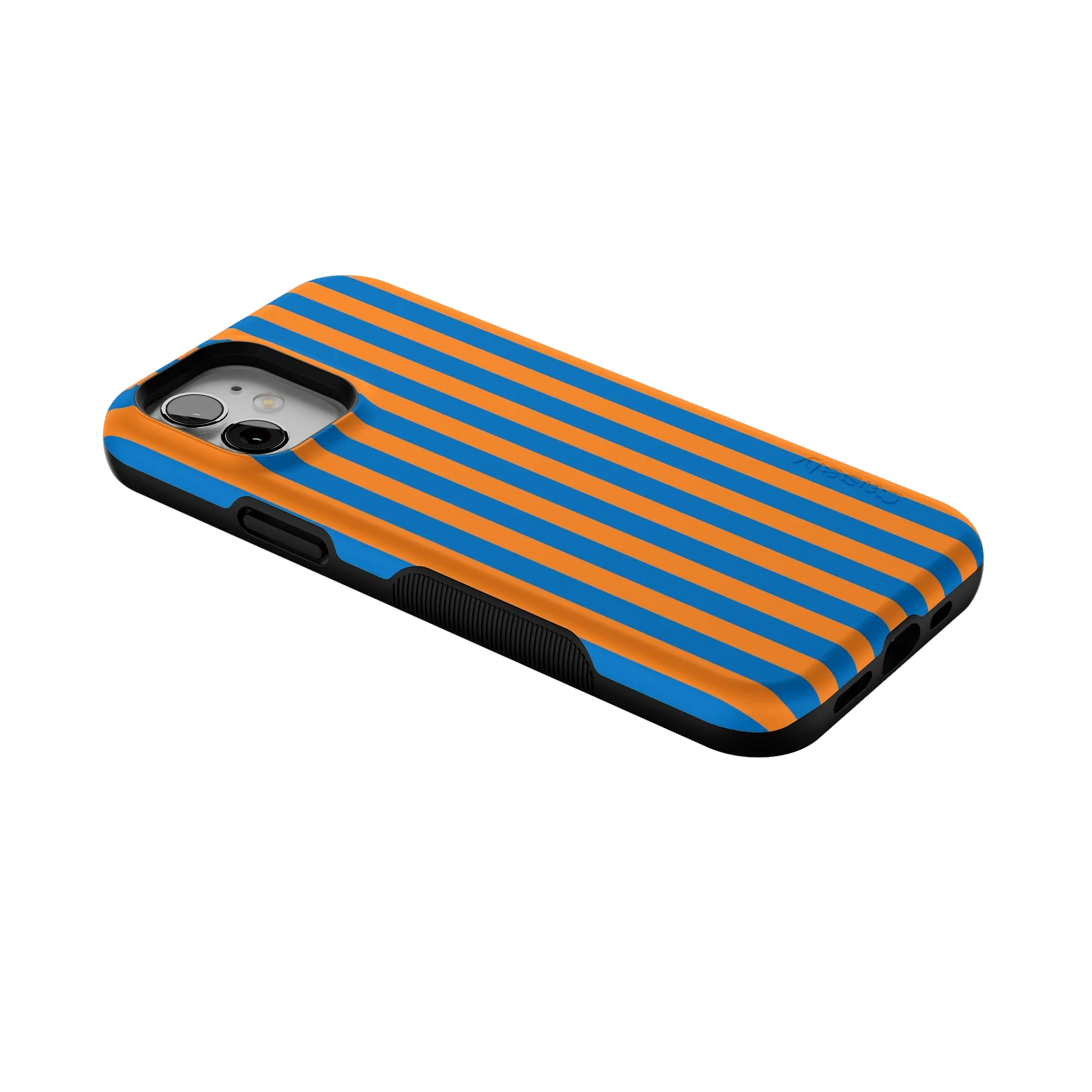 Go New York | Blue & Orange Stripes Case
