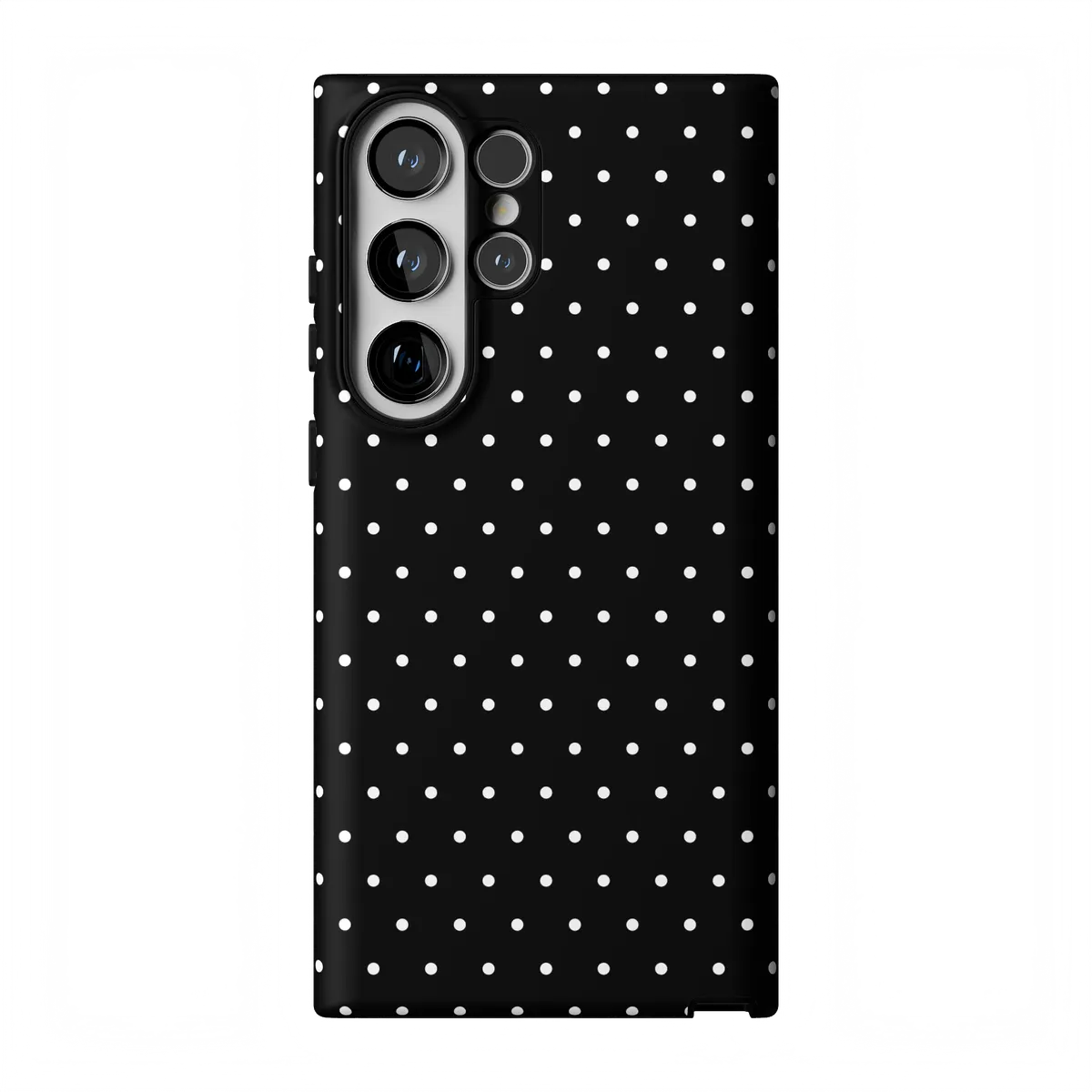 On the Dot | White Polka Dot Case