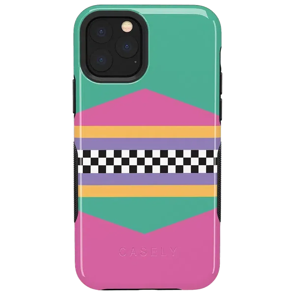 Rad Dad | 80's Colorblock Case iPhone Case get.casely Bold iPhone 11 Pro Max