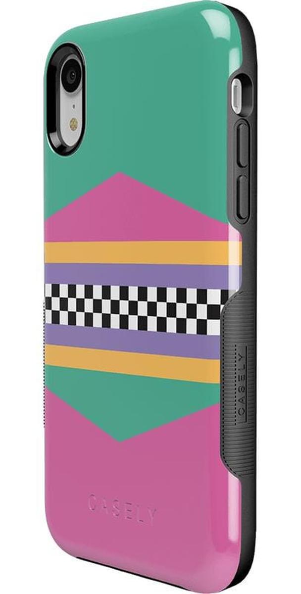 Rad Dad | 80's Colorblock Case iPhone Case get.casely