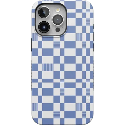 Reality Check | Periwinkle Case iPhone Case get.casely Bold + MagSafe® iPhone 15 Pro Max
