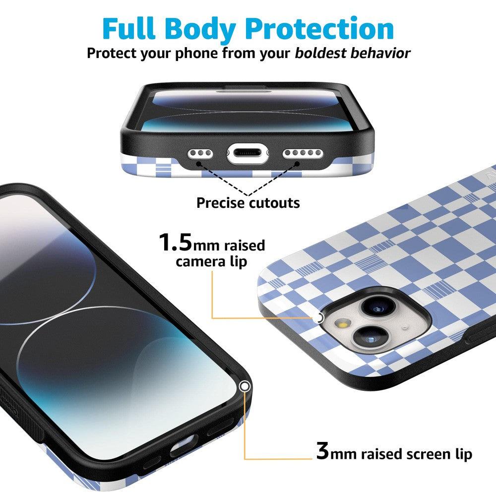 Reality Check | Periwinkle Case iPhone Case get.casely