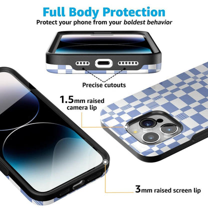 Reality Check | Periwinkle Case iPhone Case get.casely