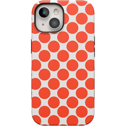 Red Dots | High Contrast Design Case Phone Case Casetry Bold Flex + MagSafe® iPhone 15 Plus
