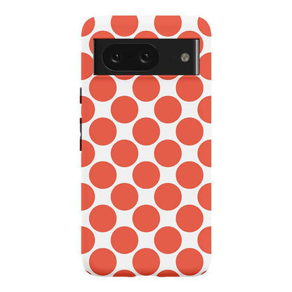 Red Dots | High Contrast Design Case Phone Case Casetry Essential Google Pixel 8