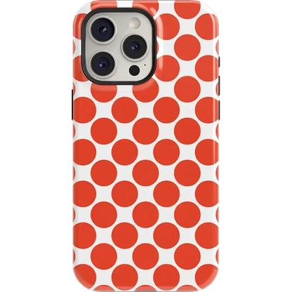 Red Dots | High Contrast Design Case Phone Case Casetry Essential + MagSafe® iPhone 15 Pro Max