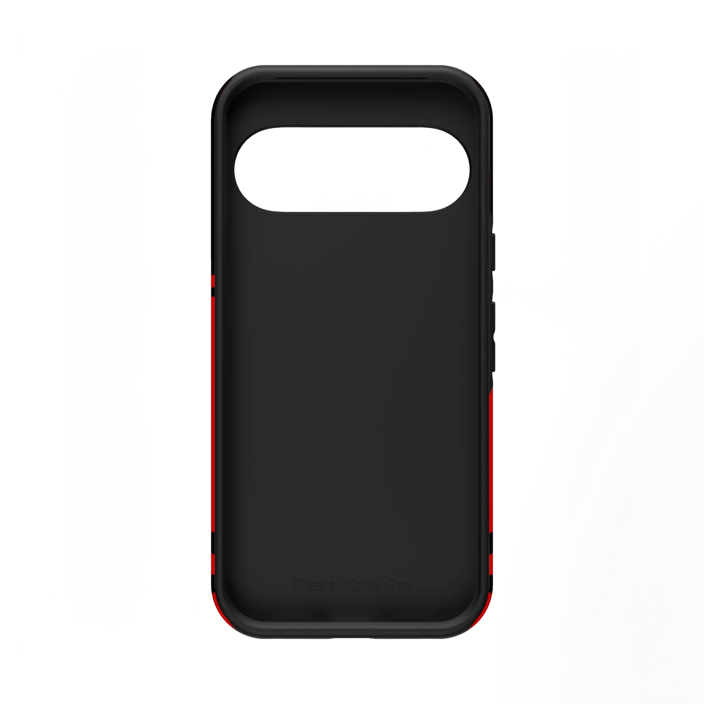 Storm Warning | Black & Red Stripes Case