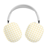 Pastel Picnic | Yellow Gingham AirPods Max Case