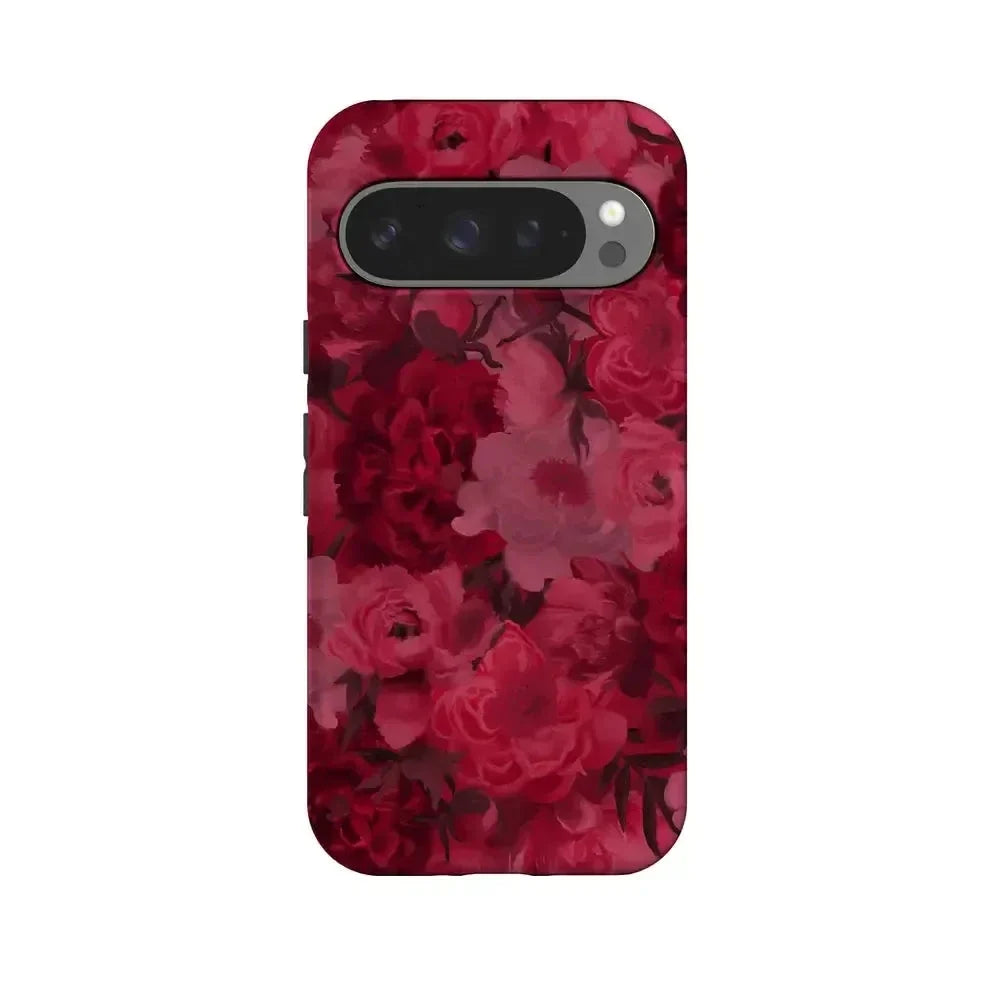 Romance Novel | Moody Floral Case iPhone Case get.casely Essential + MagSafe® Google Pixel 10 Pro