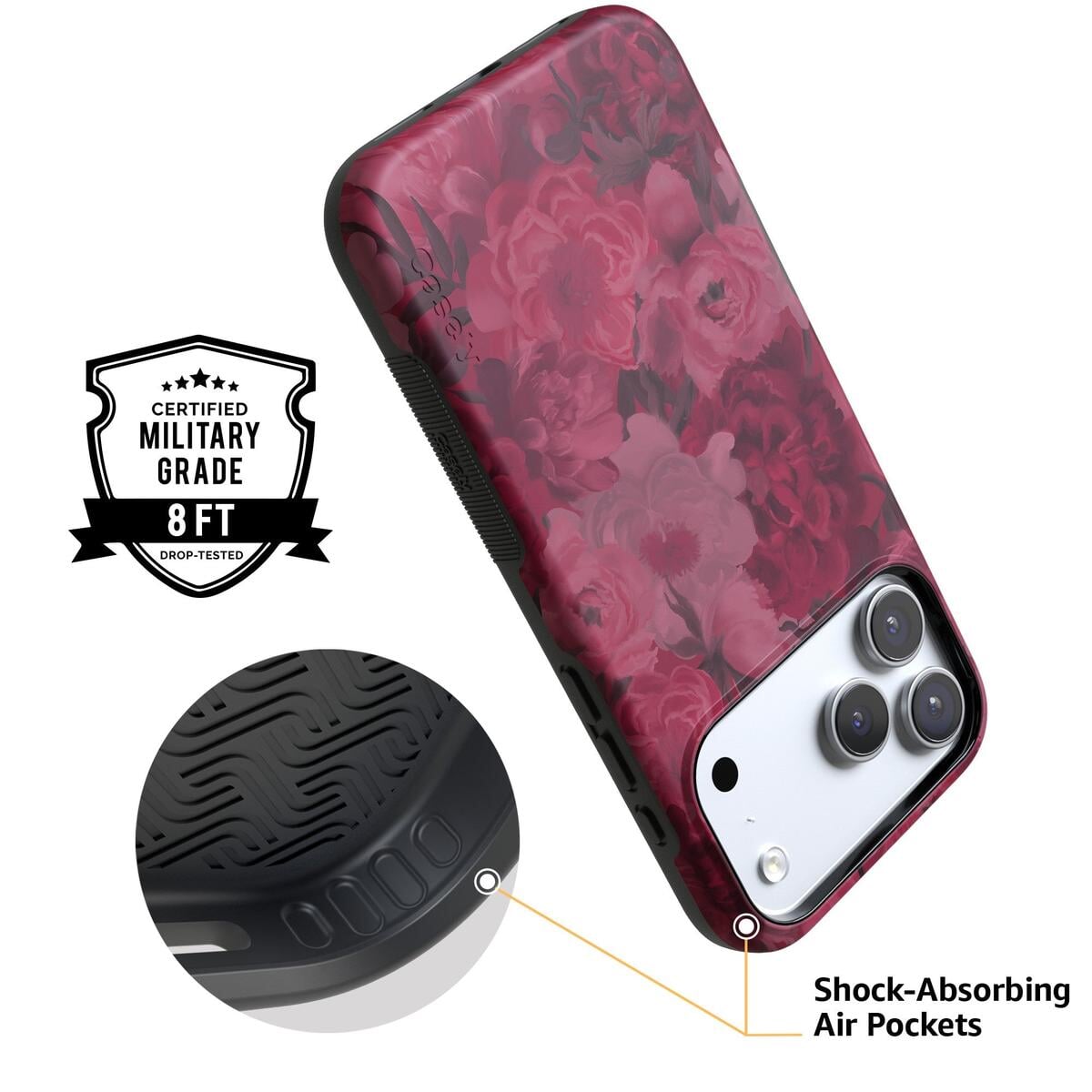 Romance Novel | Moody Floral Case iPhone Case get.casely